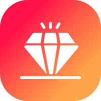 Diamant kreatives Icon-Design vektor