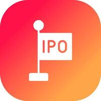 ipo kreativ ikon design vektor