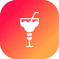 kreatives Icon-Design für Cocktails vektor