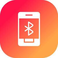 Bluetooth kreatives Icon-Design vektor