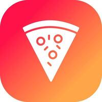 Pizza kreatives Icon-Design vektor