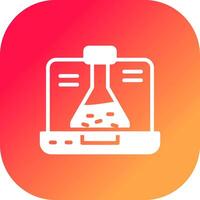 Chemie kreatives Icon-Design vektor