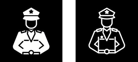 Vektor-Symbol für Polizisten vektor