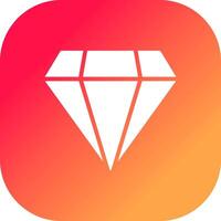 Diamant kreatives Icon-Design vektor