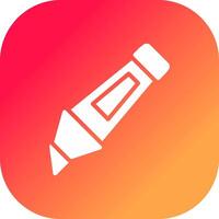 Textmarker kreatives Icon-Design vektor