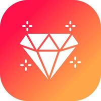 Diamant kreatives Icon-Design vektor