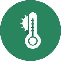 Temperatur kreatives Icon-Design vektor