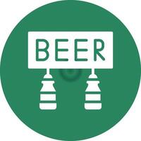 Biere kreativ Symbol Design vektor