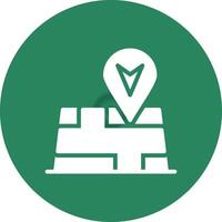 GPS-kreatives Icon-Design vektor