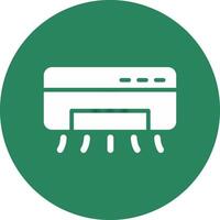 Klimaanlage kreatives Icon-Design vektor