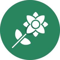 kreatives Icon-Design mit Blumen vektor