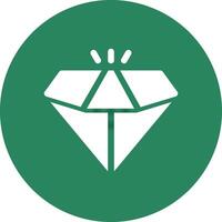 Diamant kreatives Icon-Design vektor