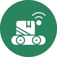 smart logistisk kreativ ikon design vektor