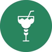 kreatives Icon-Design für Cocktails vektor