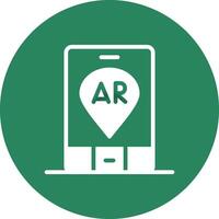 ar Navigation kreativ Symbol Design vektor