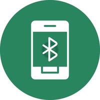 Bluetooth kreatives Icon-Design vektor