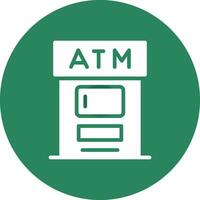 atm kreatives Icon-Design vektor