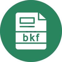 bkf kreativ ikon design vektor