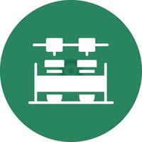 Chemie kreatives Icon-Design vektor