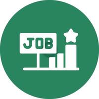 Job kreatives Icon-Design vektor