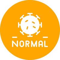 Neu normal kreativ Symbol Design vektor