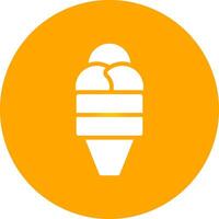 Eis kreatives Icon-Design vektor