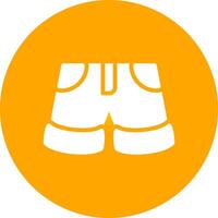 Shorts kreatives Icon-Design vektor