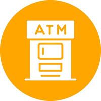 atm kreatives Icon-Design vektor