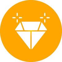 Diamant kreatives Icon-Design vektor