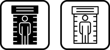 Metalldetektor-Vektorsymbol vektor