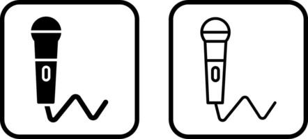 mikrofon vektor ikon