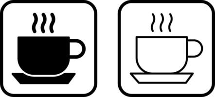 Kaffee-Vektor-Symbol vektor