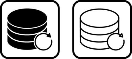 Vektorsymbol für Sicherungsdatei vektor