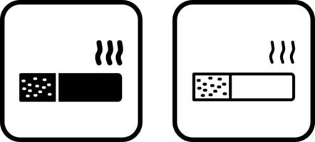 Vektorsymbol für Rolltabak vektor