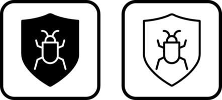 Antivirus-Vektor-Symbol vektor