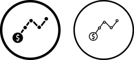 Statistik-Vektorsymbol vektor