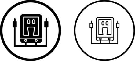 Voltmeter-Vektorsymbol vektor