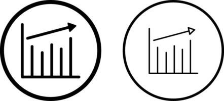 Statistik-Vektorsymbol vektor