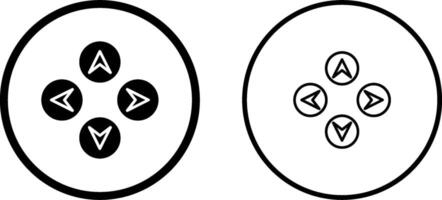 Vektorsymbol für Pfeilrichtungen vektor