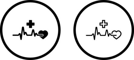 Vektorsymbol für Herzinfarkt vektor