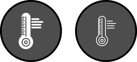 temperatur vektor ikon