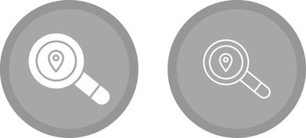 Geographisches Positionierungs System Bedienung Vektor Symbol