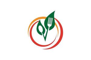 Lebensmittel-Logo-Vorlagen-Design-Vektor, Symbol-Darstellung. vektor