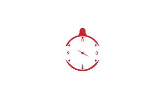 Vektor abstrakt Logo Idee, Zeit Konzept oder Uhr Geschäft Symbol.
