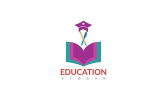 einfach Logo von Buch mit modern Konzept. diese Logo Ideal zum Bibliothek, Buchhandlung, Leser Gemeinschaft, Veröffentlichung Unternehmen, usw. Vektor Illustration