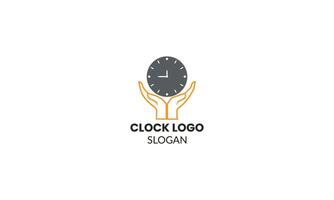 unser Logo, mit es ist elegant Uhr Design, ist ein Feier von das Kunst Das definiert unser Marke. vektor