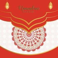 Ramadan Mubarak-Vektor vektor