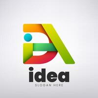 Idee Logo Design, kreativ Initialen Monogramm Unternehmen, Vektor Illustration