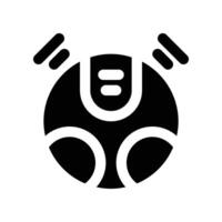 Vakuum Maschine Symbol. Vektor Glyphe Symbol zum Ihre Webseite, Handy, Mobiltelefon, Präsentation, und Logo Design.