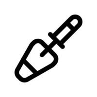 Kelle Symbol. Vektor Linie Symbol zum Ihre Webseite, Handy, Mobiltelefon, Präsentation, und Logo Design.